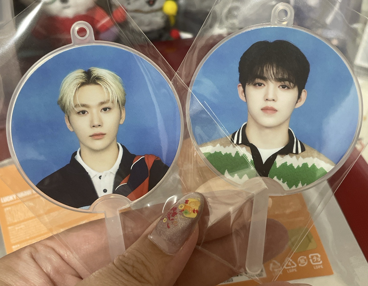 25‘克拉島 小扇 鑰匙圈吊飾 