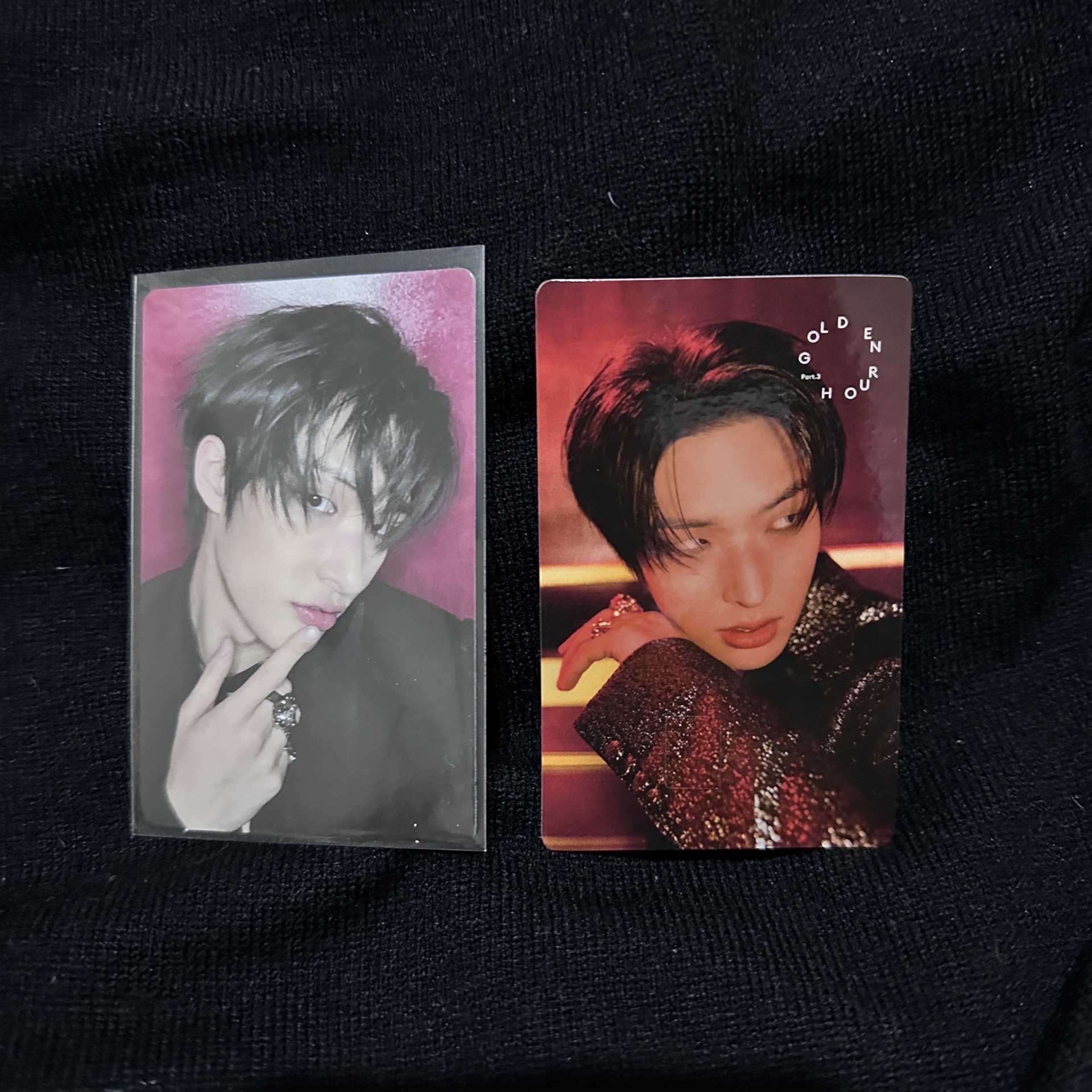 旼琦：看看側臉