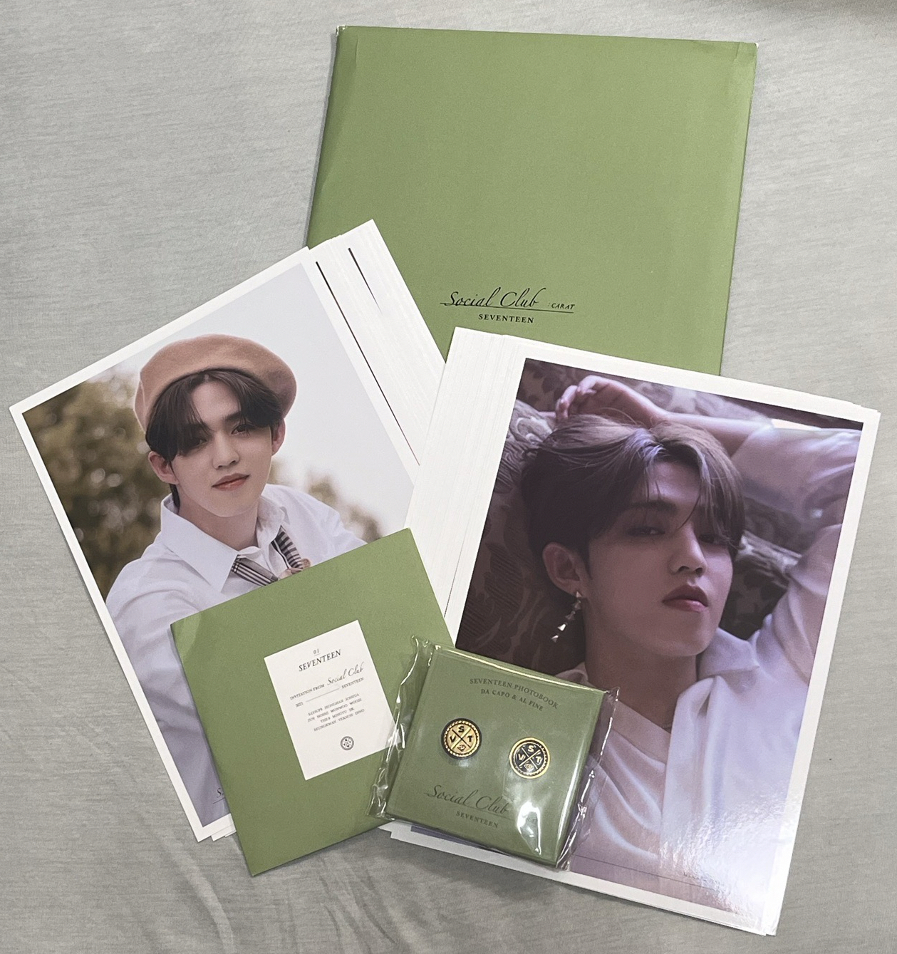 SOCIAL CLUB 13人檔案卡+別針+CD