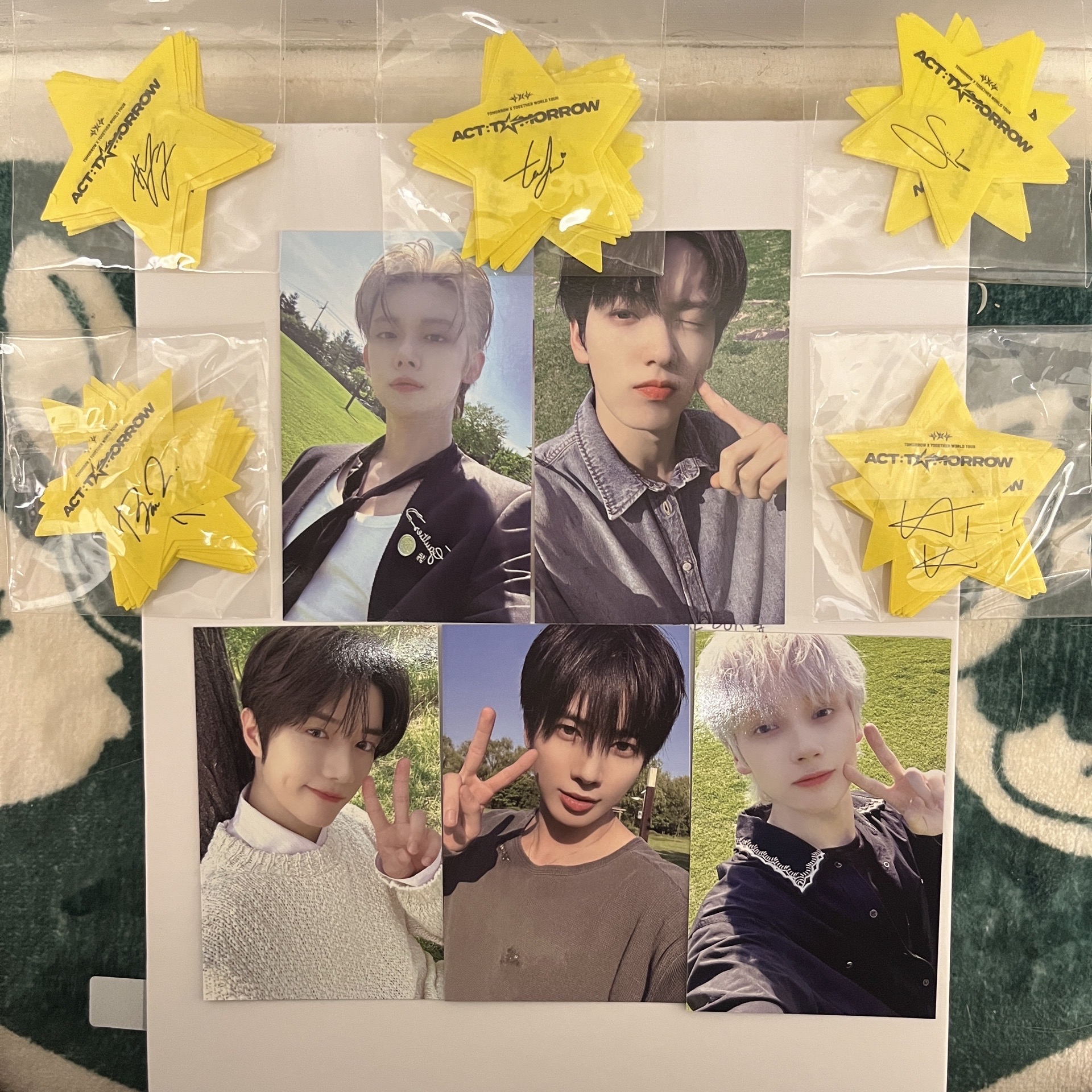 txt 台北場粽卡 act:tomorrow zone卡