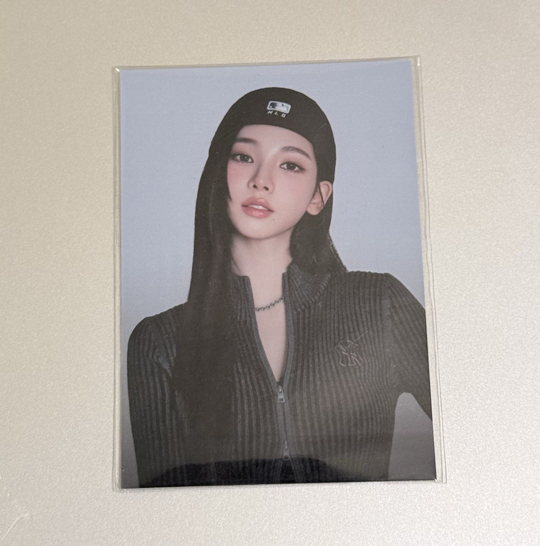 aespa Karina MLB 代言卡