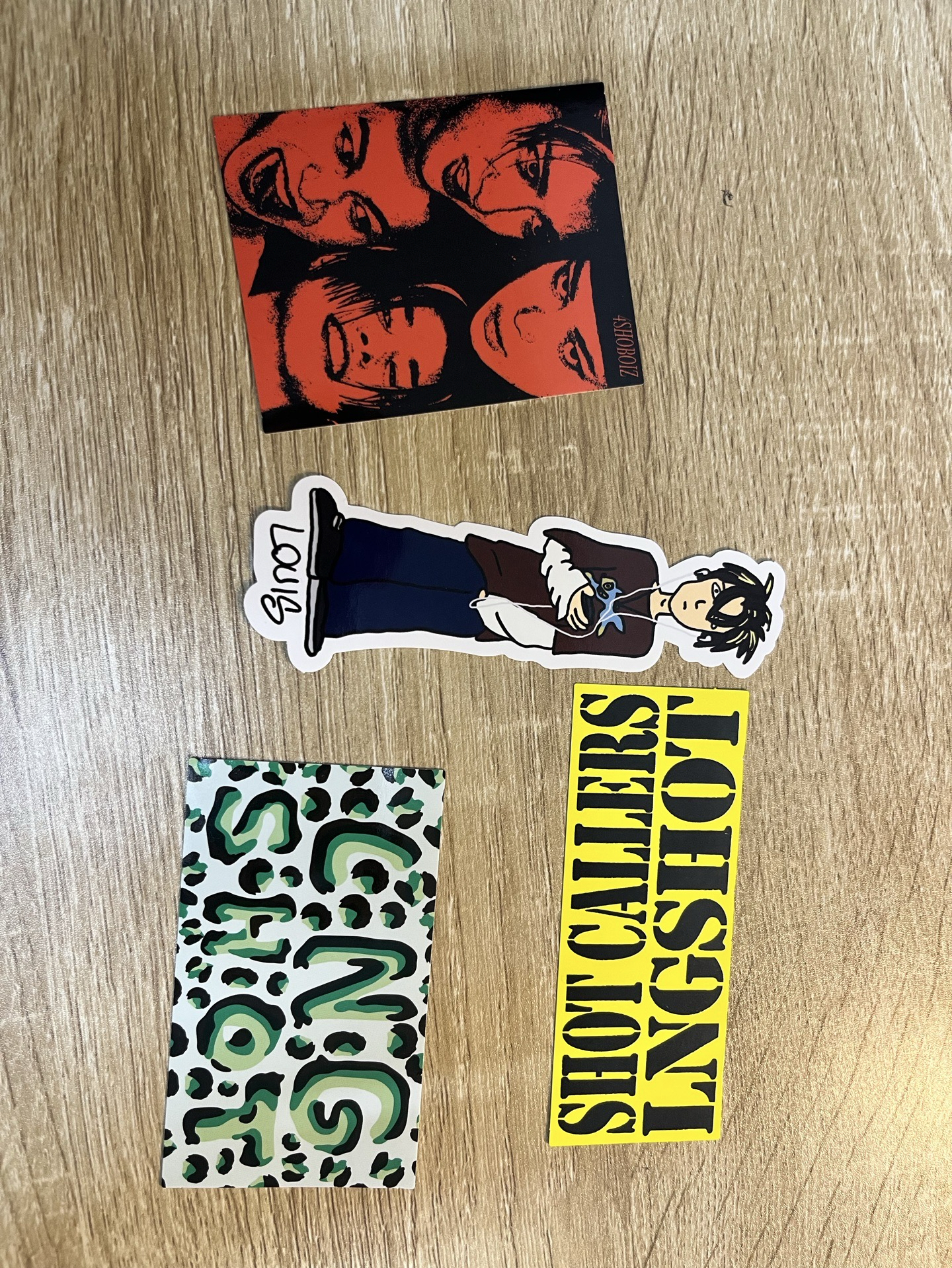 雜誌專貼紙 路易