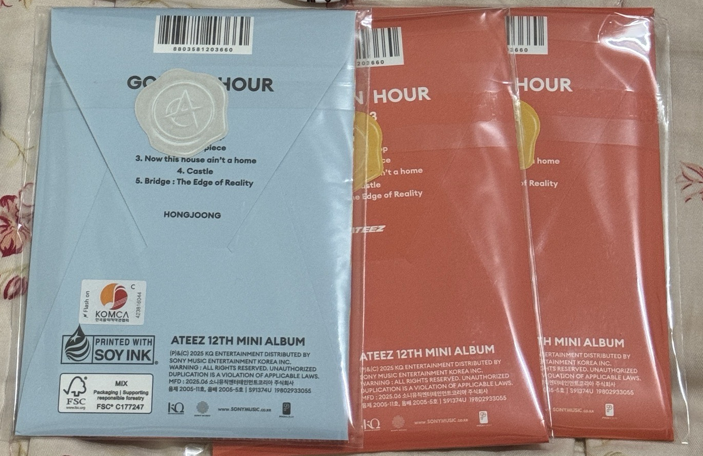 ATEEZ calling滿額卡