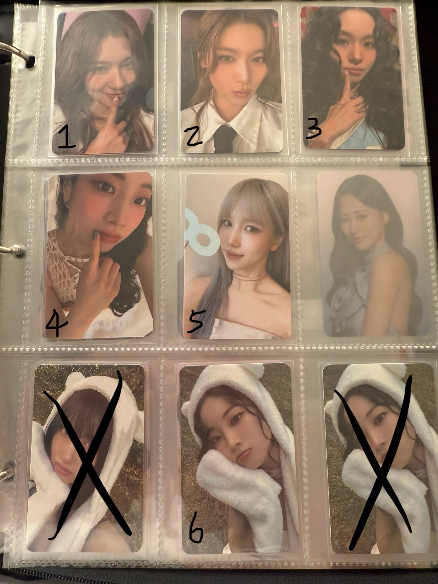 中文卡背、熊帽（需多帶）