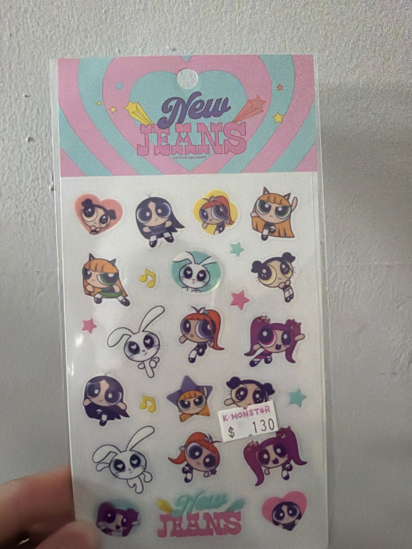 NEW JEANS可愛少女貼紙