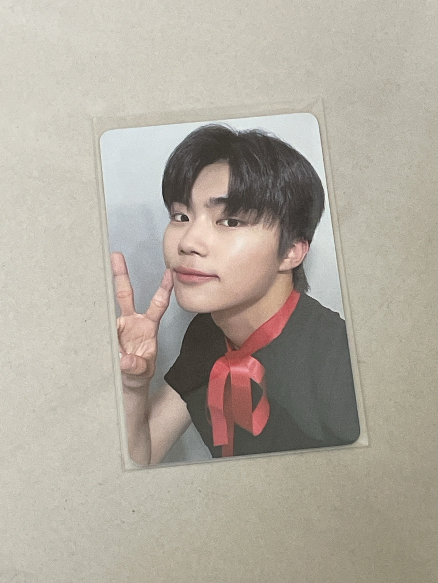 乾旭迷一 wm 特典卡 絲帶