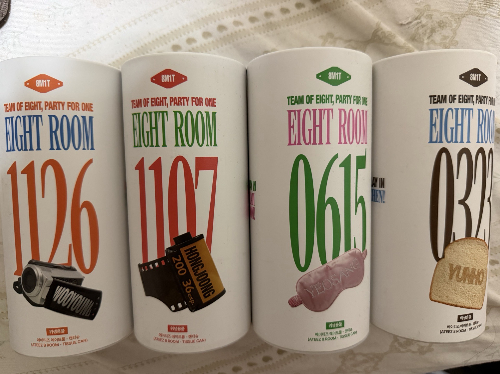 8 room 面紙盒 弘中 潤浩 呂尚 友榮