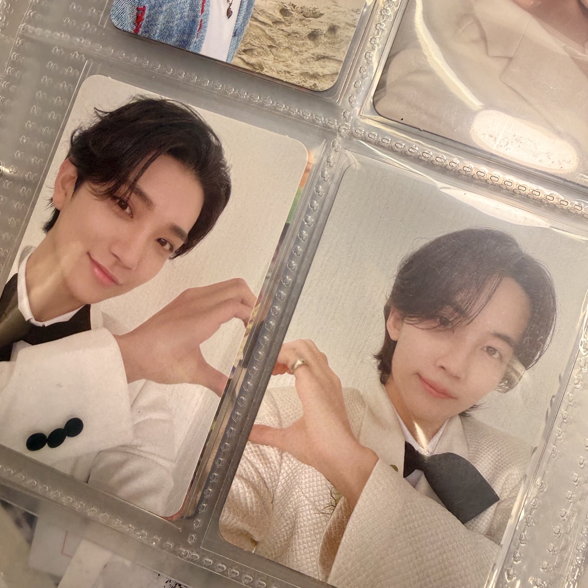 新郎盤漢秀比心卡 不拆售