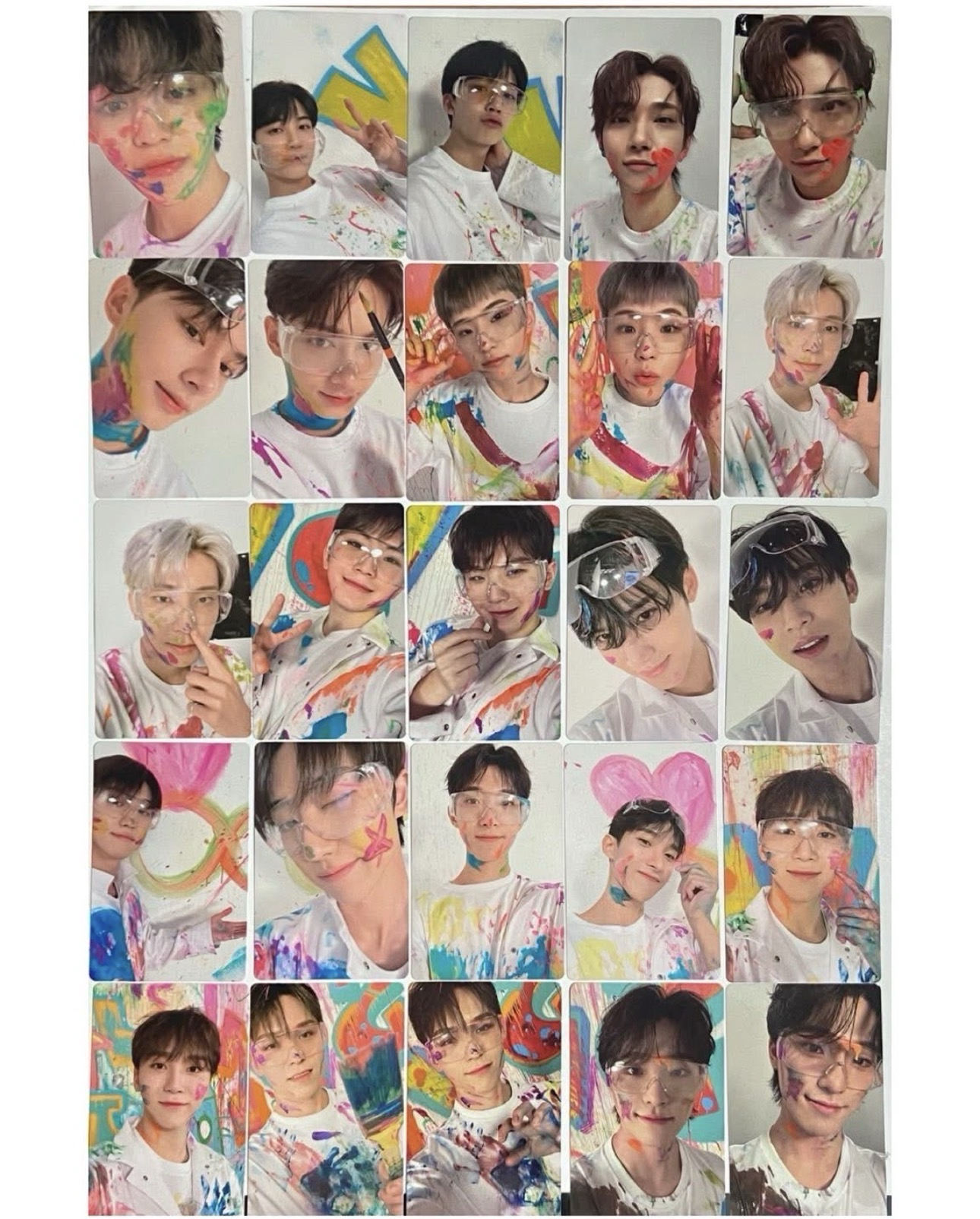 團體油彩克拉盤小卡（哲少一張）