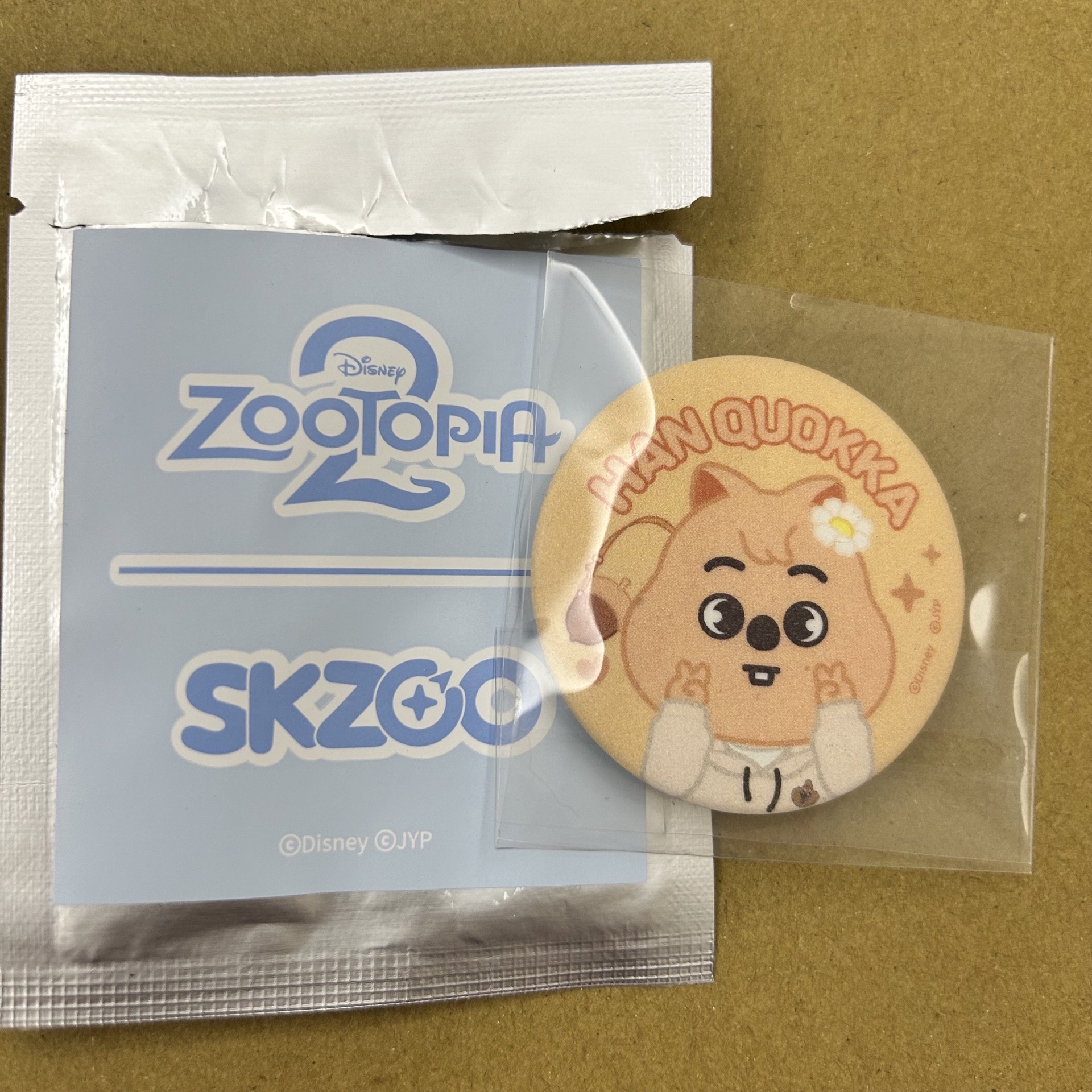 闊卡 ZOOTOPIA x SKZOO 娃娃玩偶 徽章