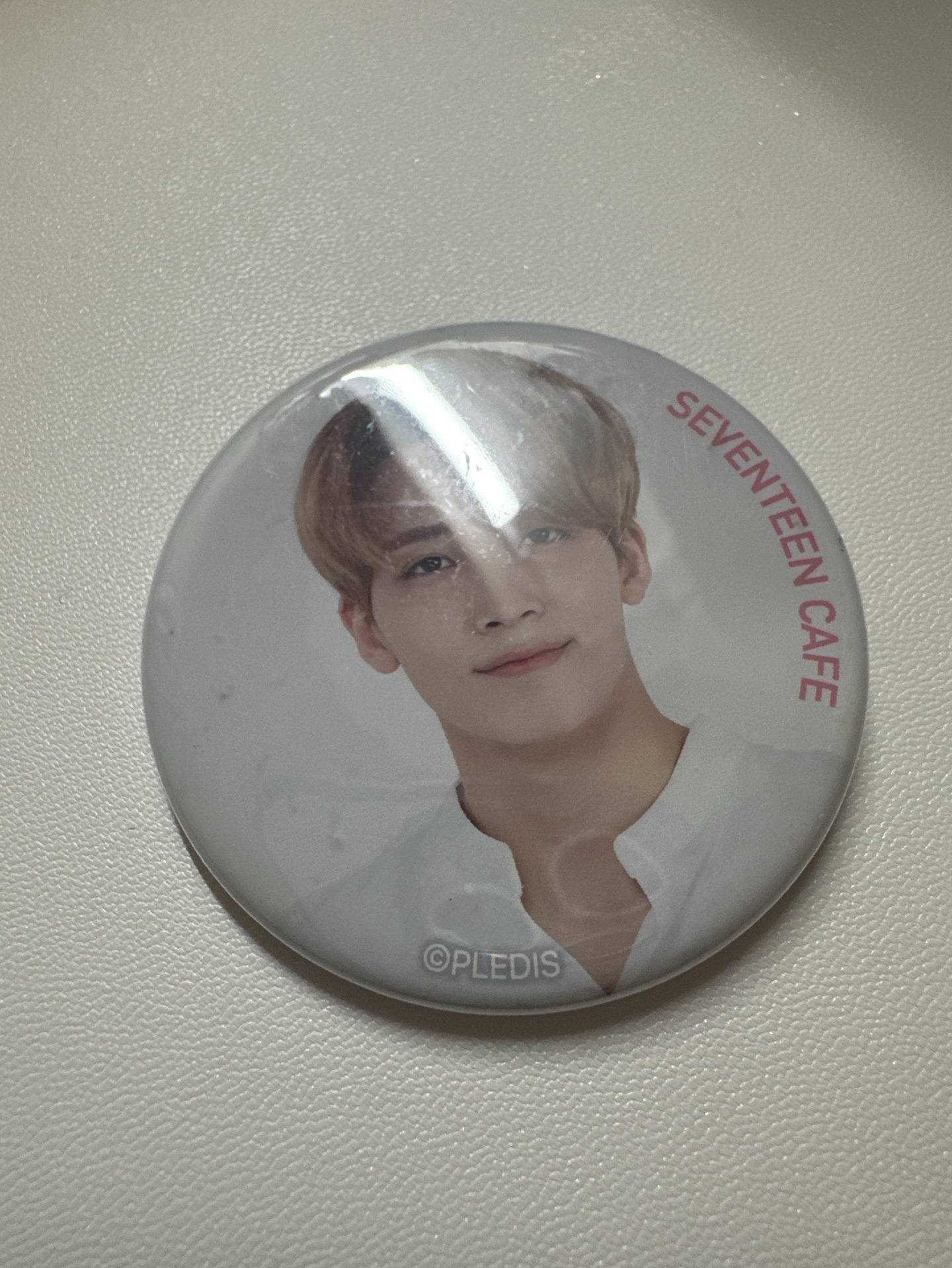 SEVENTEEN 18’CAFE徽章 淨漢