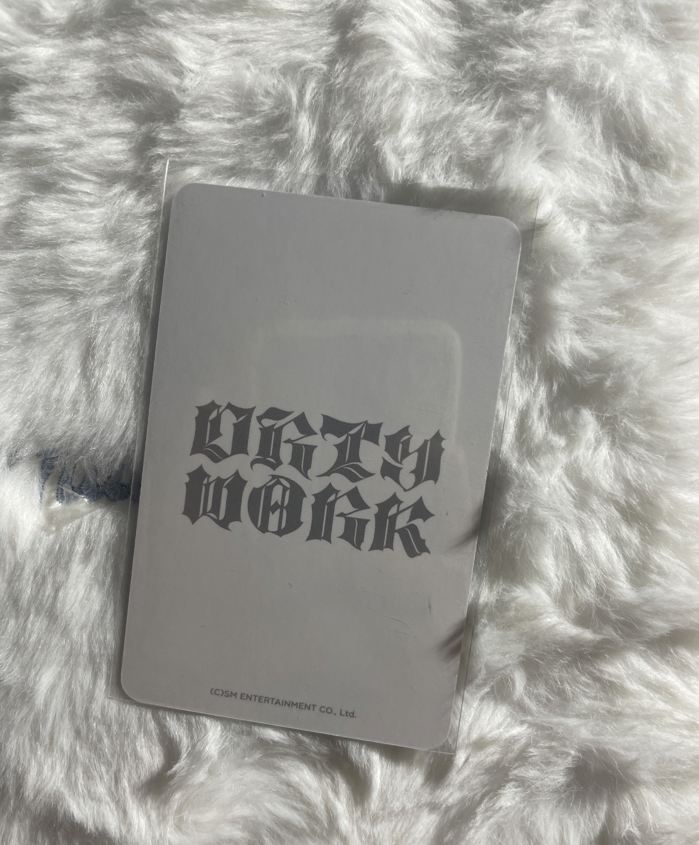 Karina Dirty Work 周邊卡 快閃衣服柚