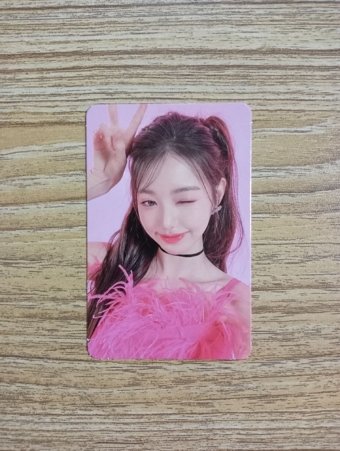 圓AMUSE兔耳代言卡