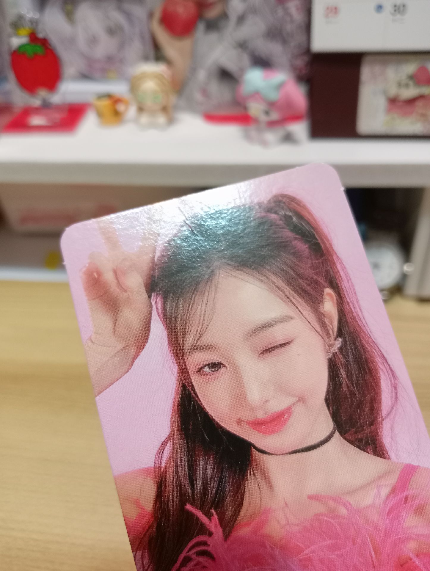 圓AMUSE兔耳代言卡