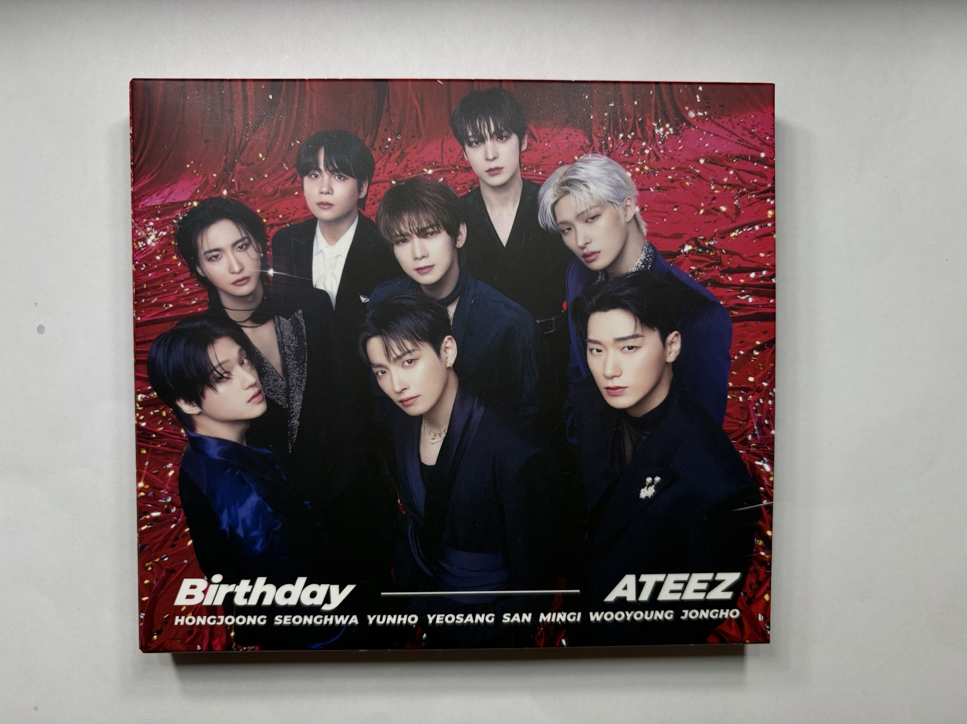 ATEEZ Birthday 專輯 初回盤A(空專）