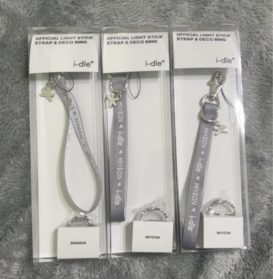 麵/琦/刷 手燈戒指+掛繩