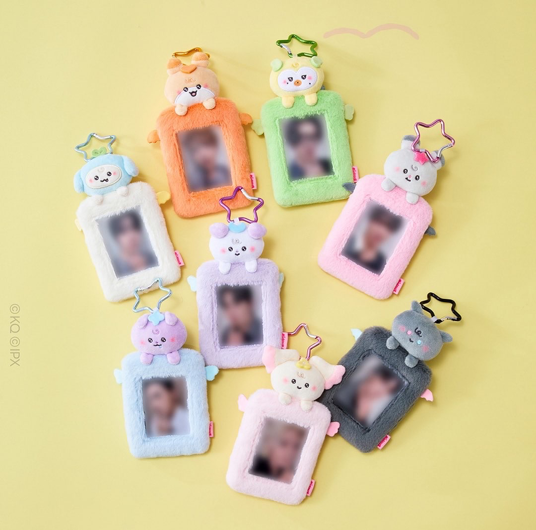 現貨已在台 Mighteez 魔法系列 絨毛卡套 Photo Card Holder Plush Key Ring