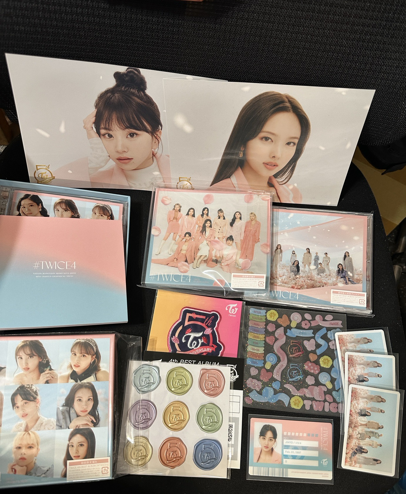 TWICE #TWICE4 初回限定盤A 初回限定盤B 通常盤