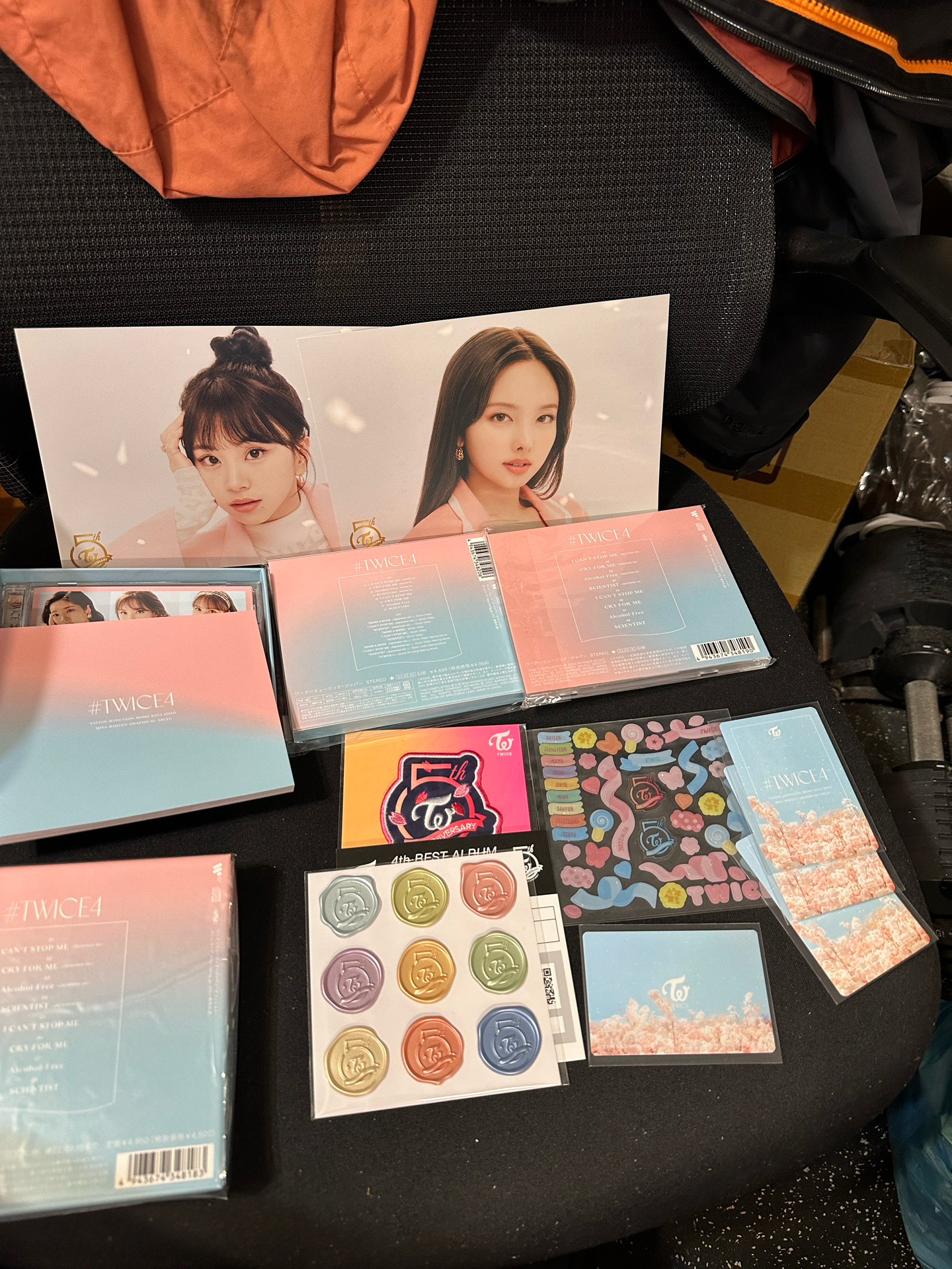 TWICE #TWICE4 初回限定盤A 初回限定盤B 通常盤