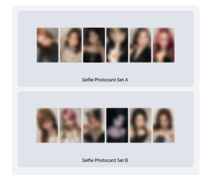 BABYMONSTER | 2週年紀念周邊 | WVS線上特典拆卡（一個成員2張）