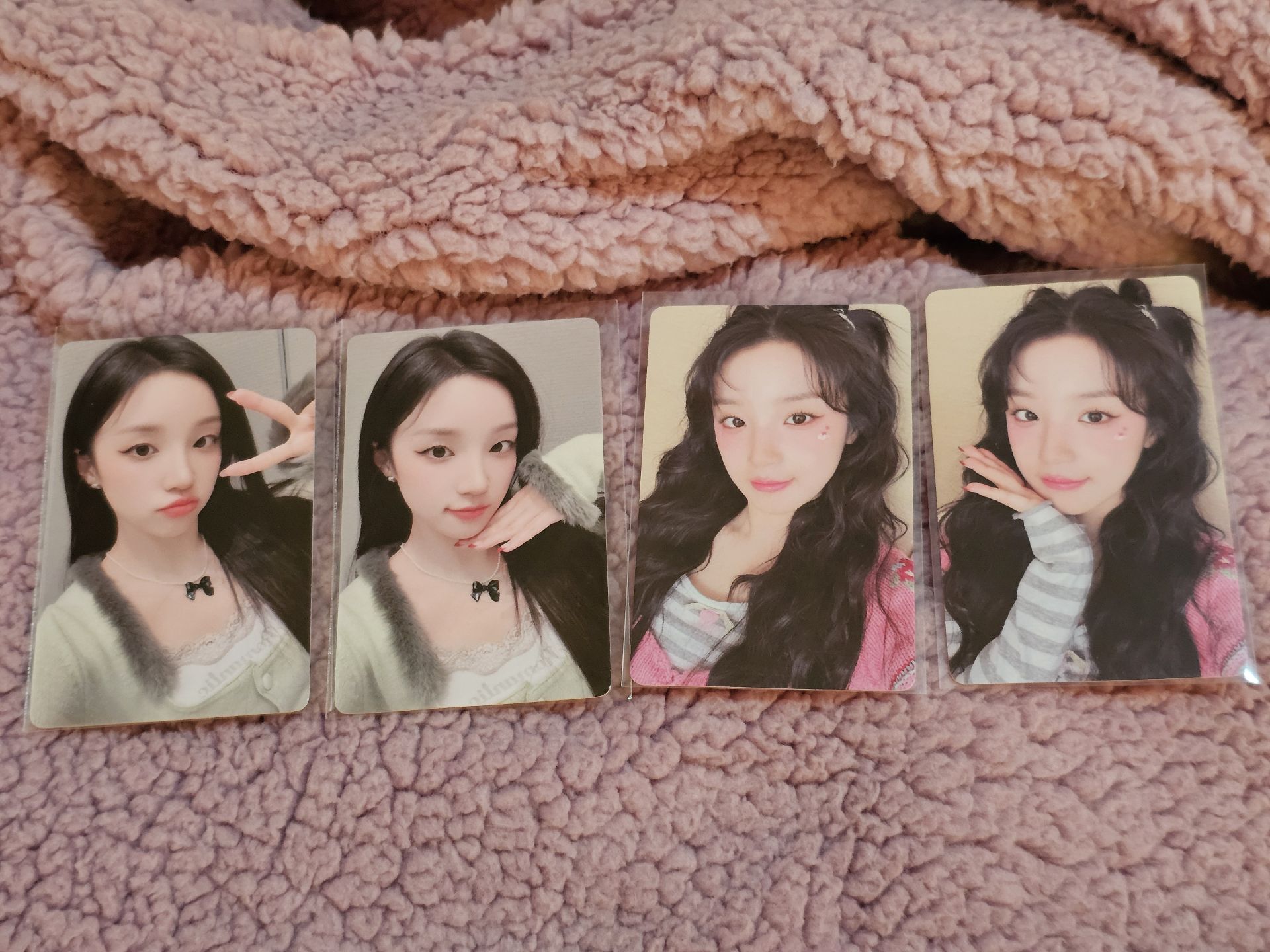 雨琦solo中背 抹茶/粉紅 幸運卡