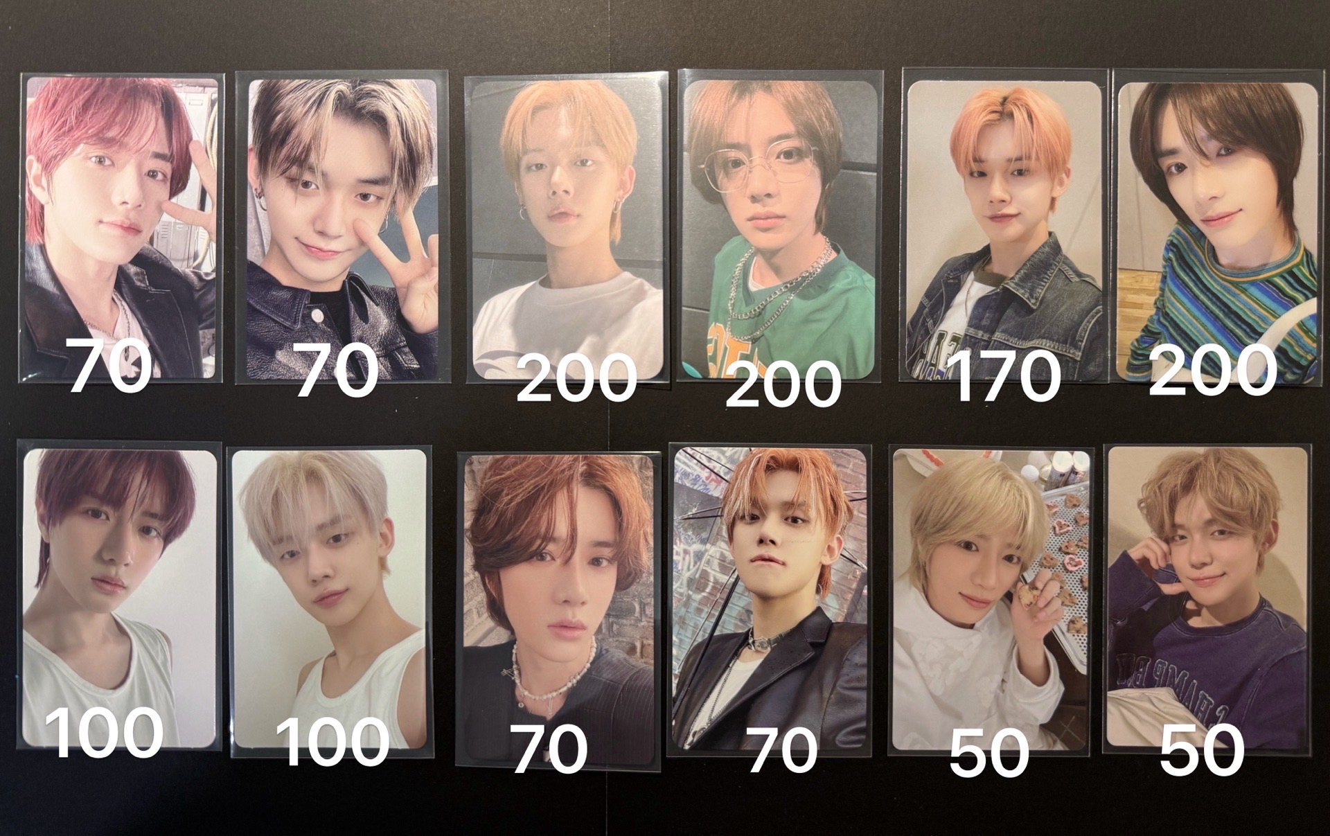 🎀然竣杋圭pair小卡 可單出