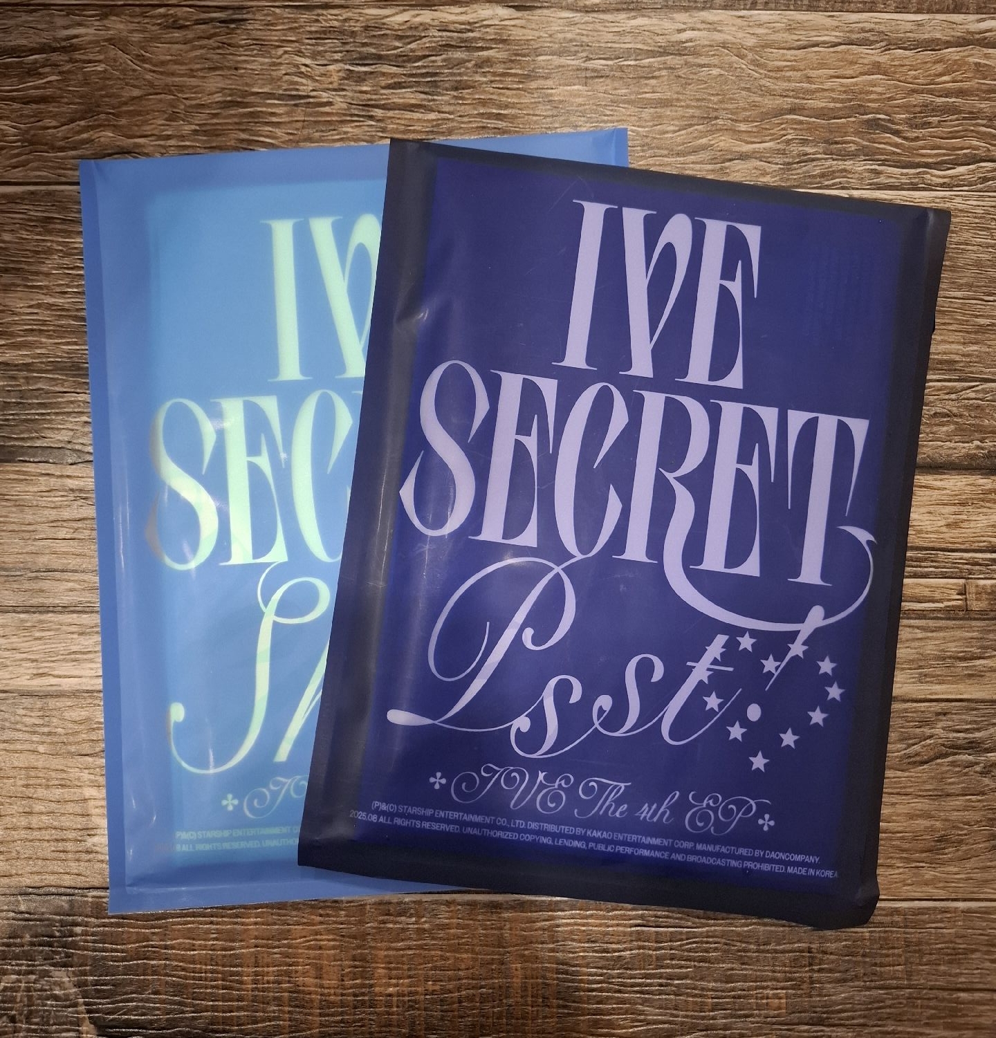 IVE SECRET 專輯空專