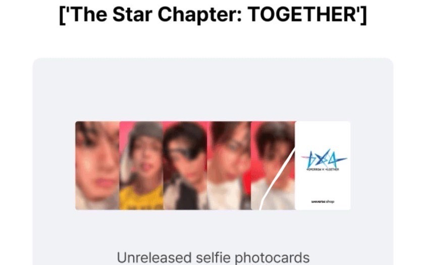 正規四 wvs特典（小卡+立牌組）