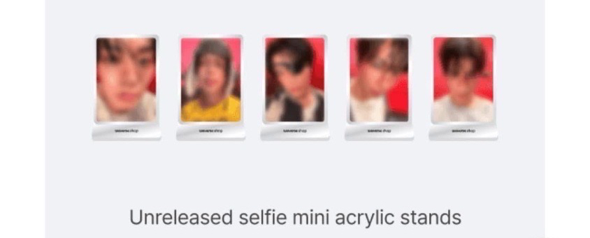 正規四 wvs特典（小卡+立牌組）