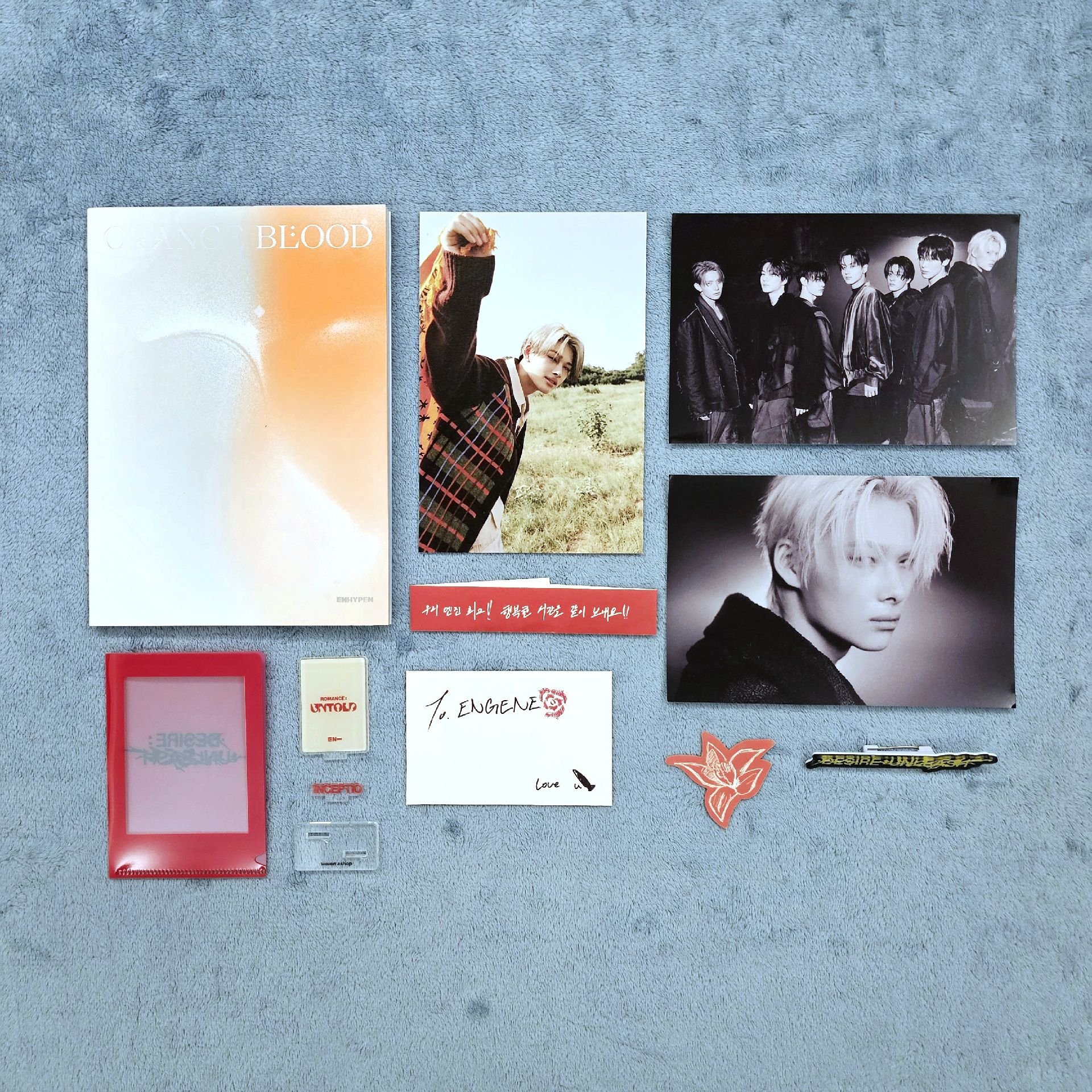 力單封+力＆團體明信片+力快閃手環+WVS特典