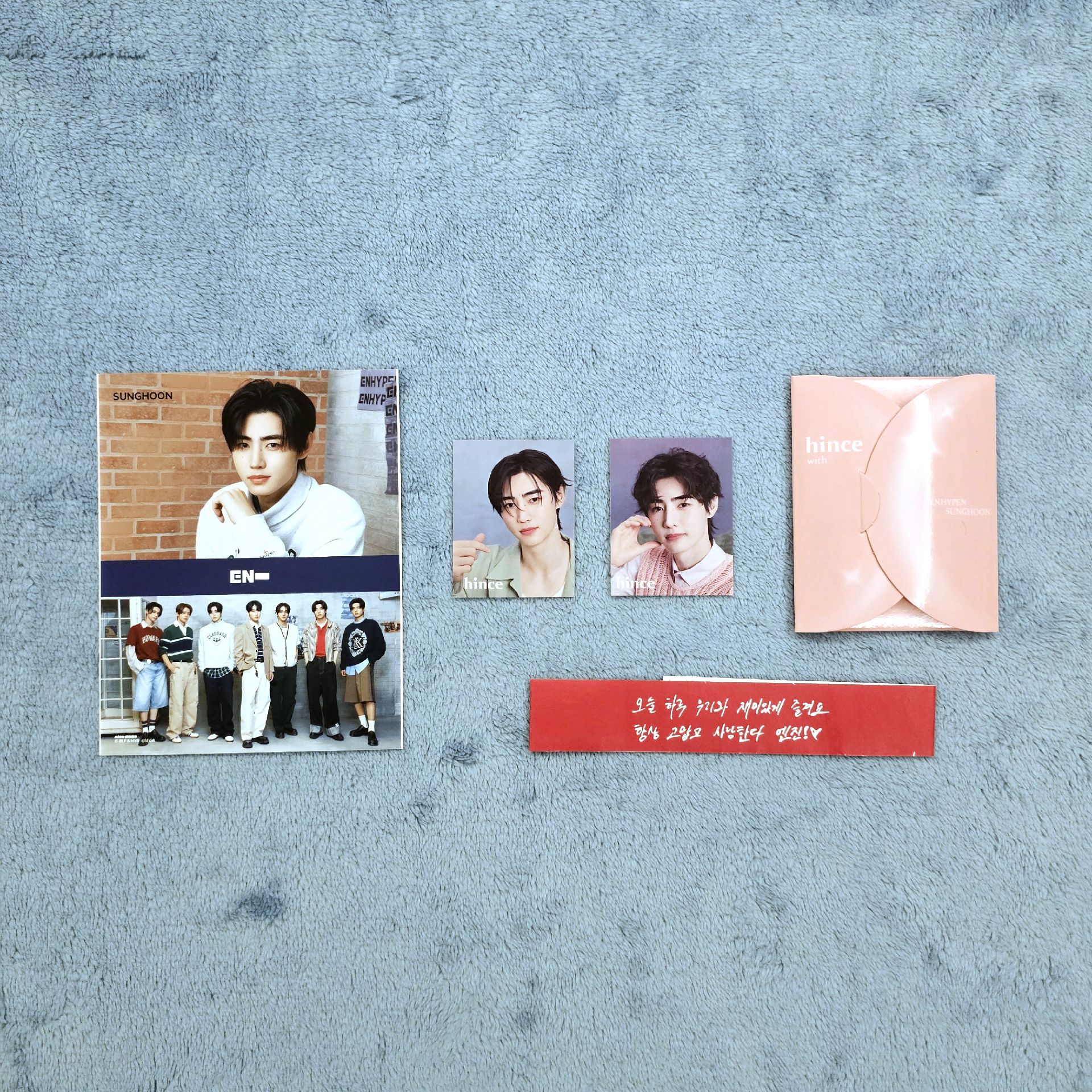 訓日本拍貼照片+HINCE照片卡組+快閃手環