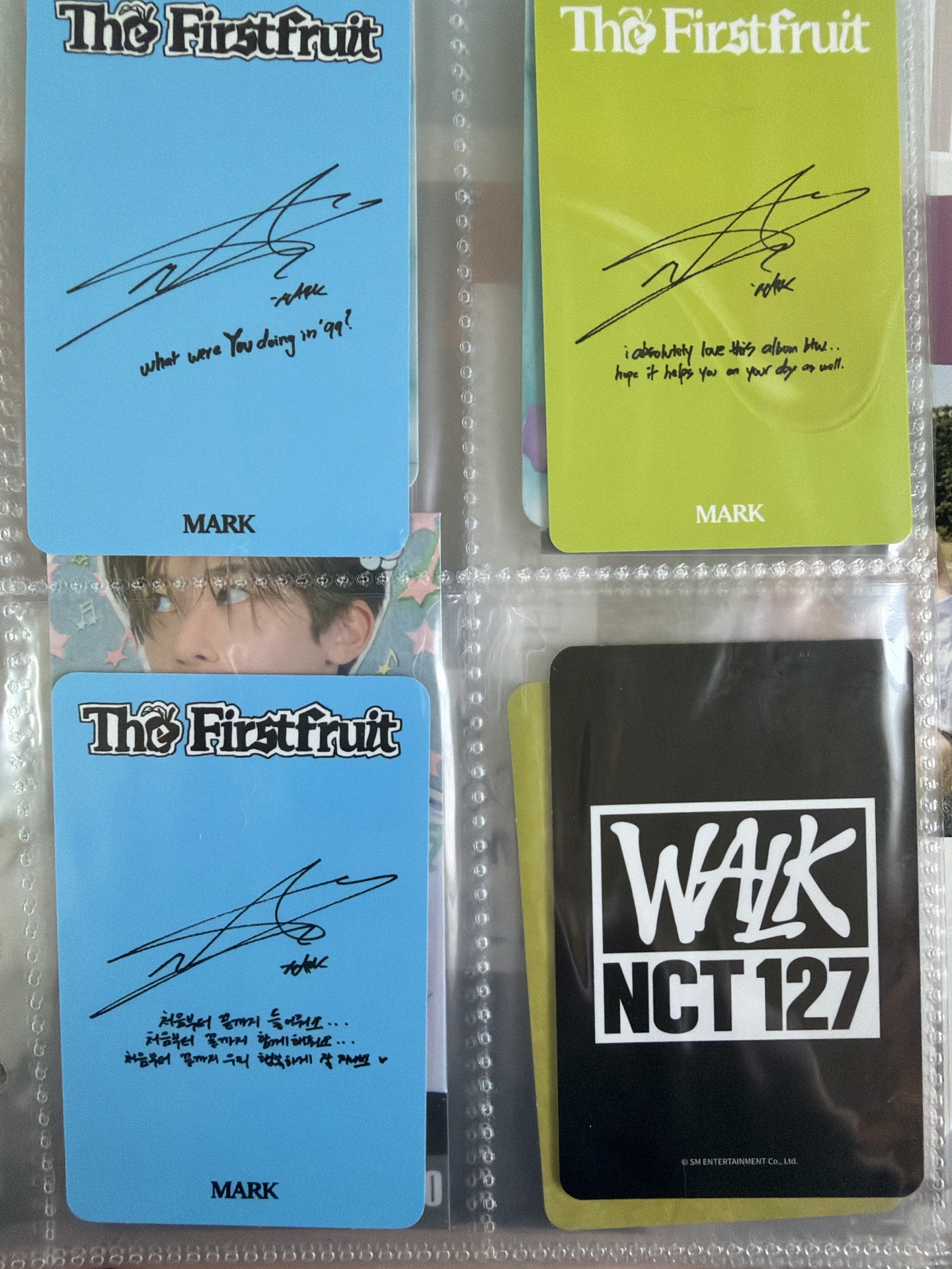 李馬克 小卡4張全售～