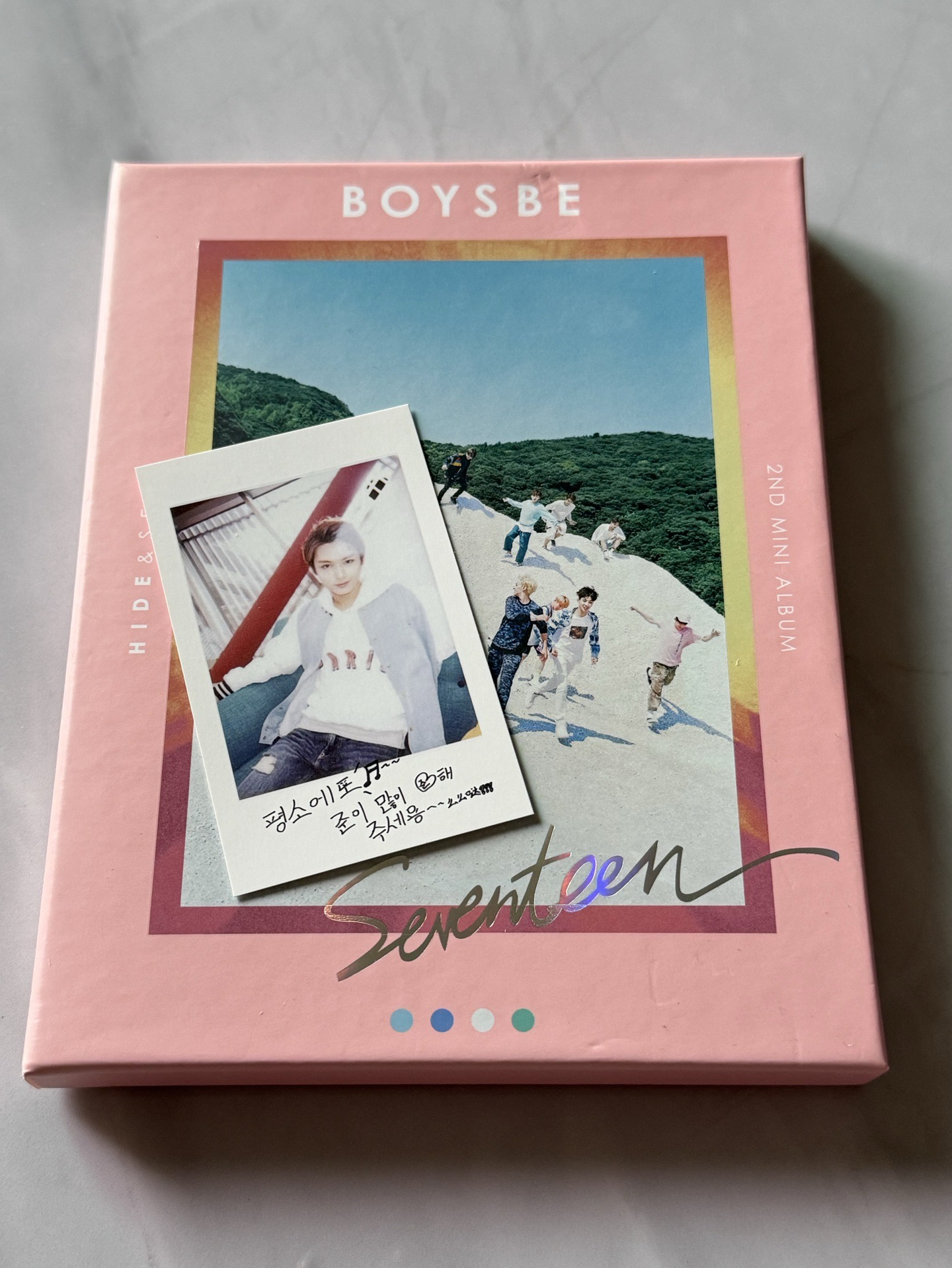 mini2 迷二粉版俊全專 BOYS BE