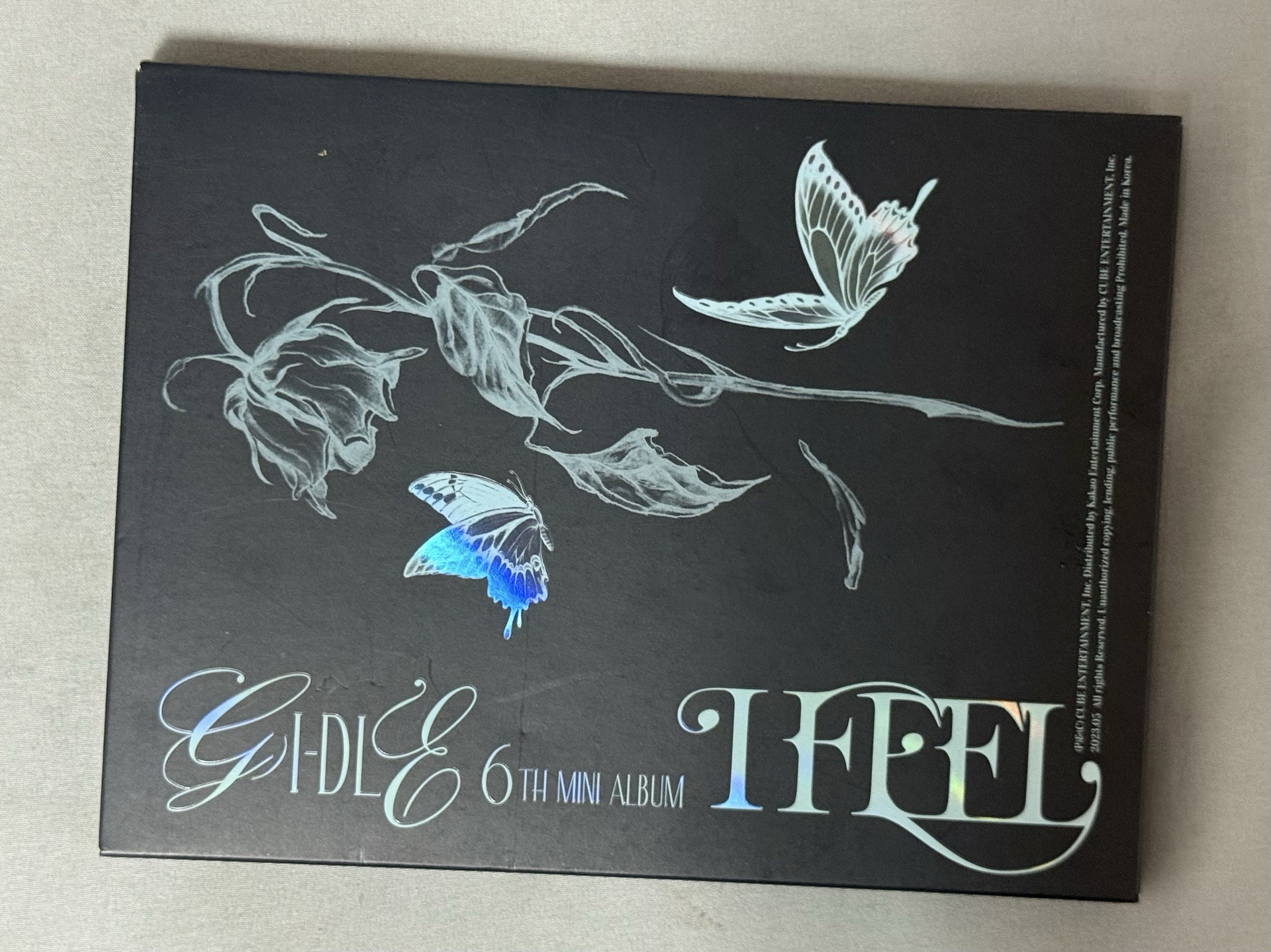 i-dle I FEEL蝴蝶版空專