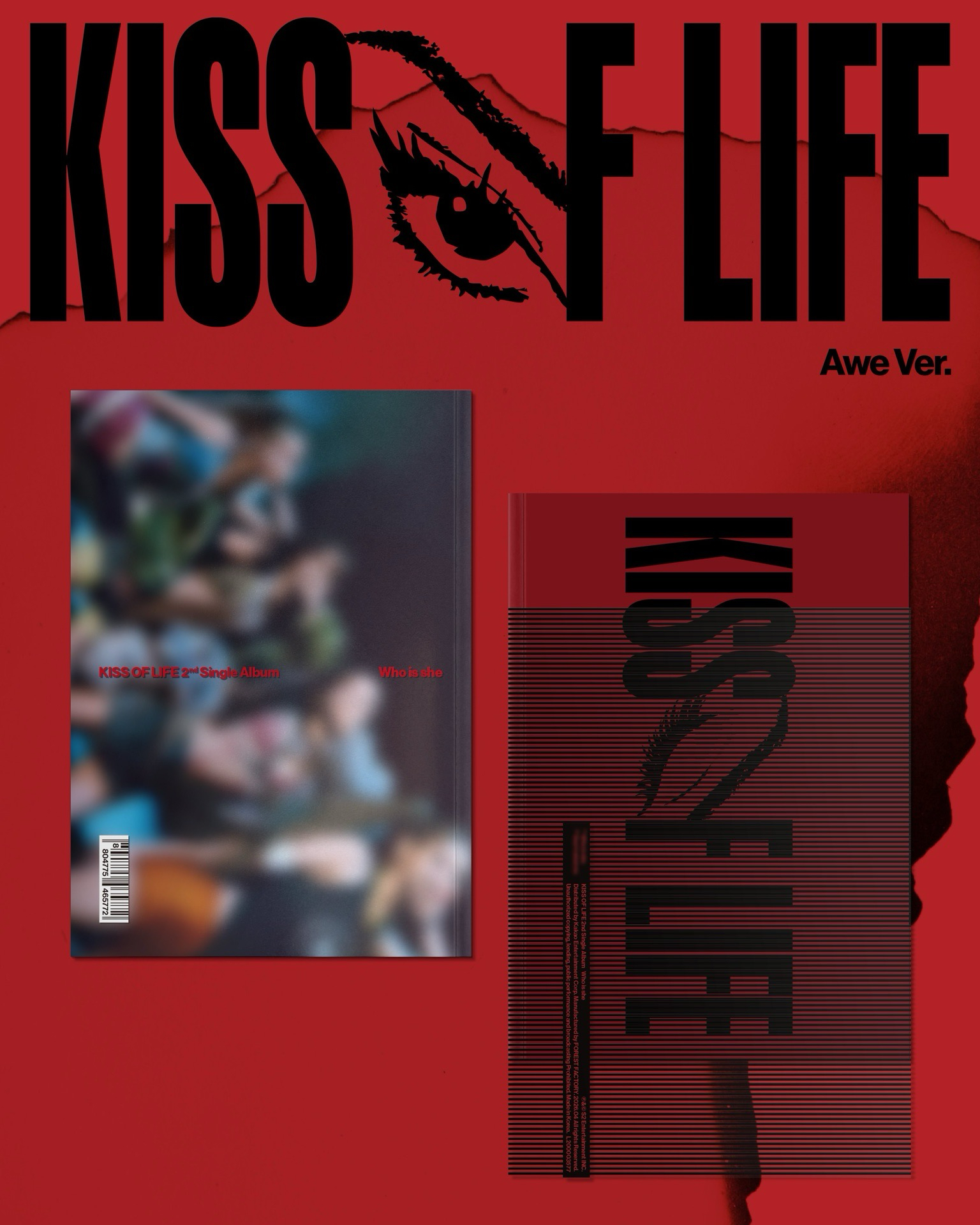 kiof 單曲未拆專 awe ver