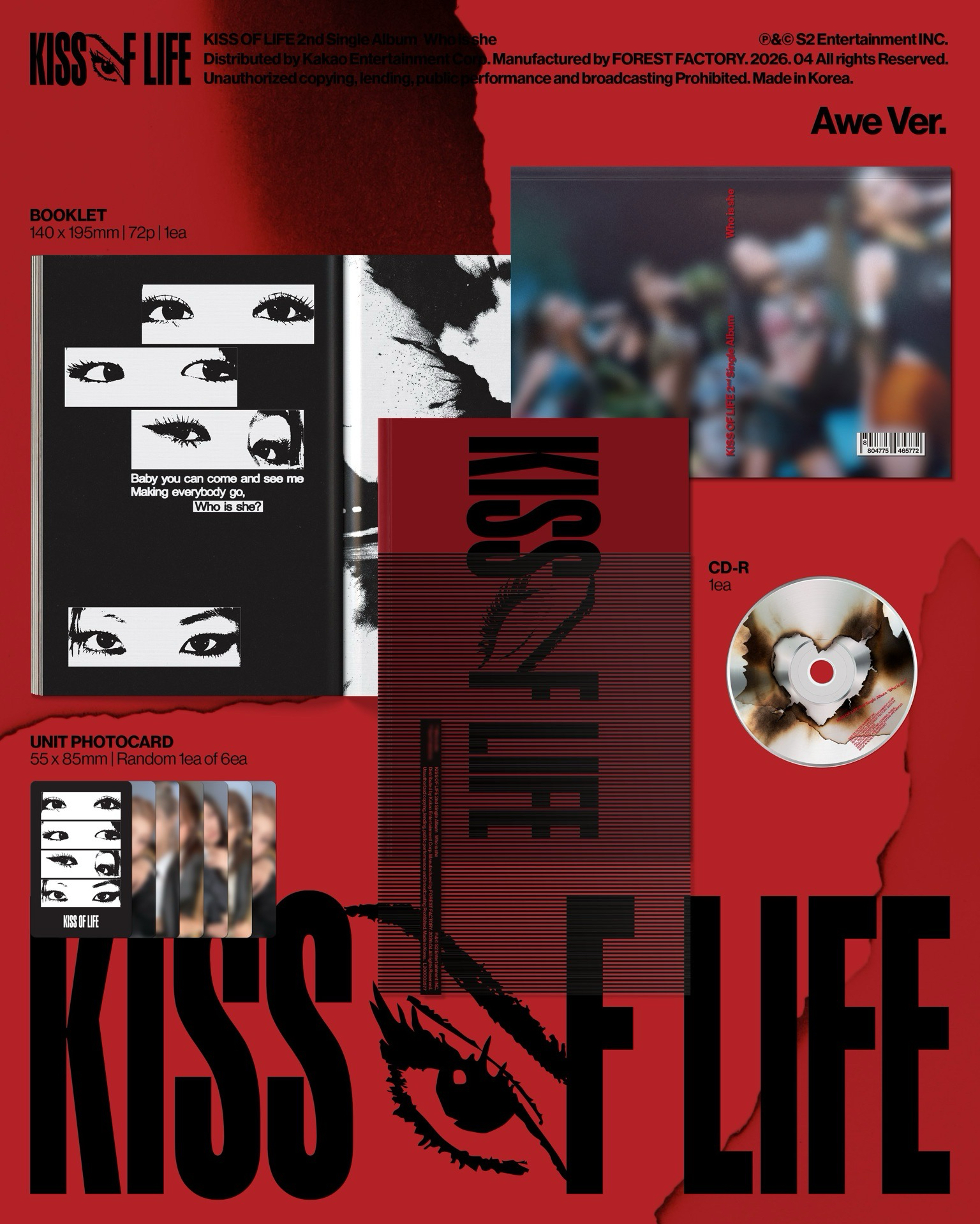 kiof 單曲專輯awe ver