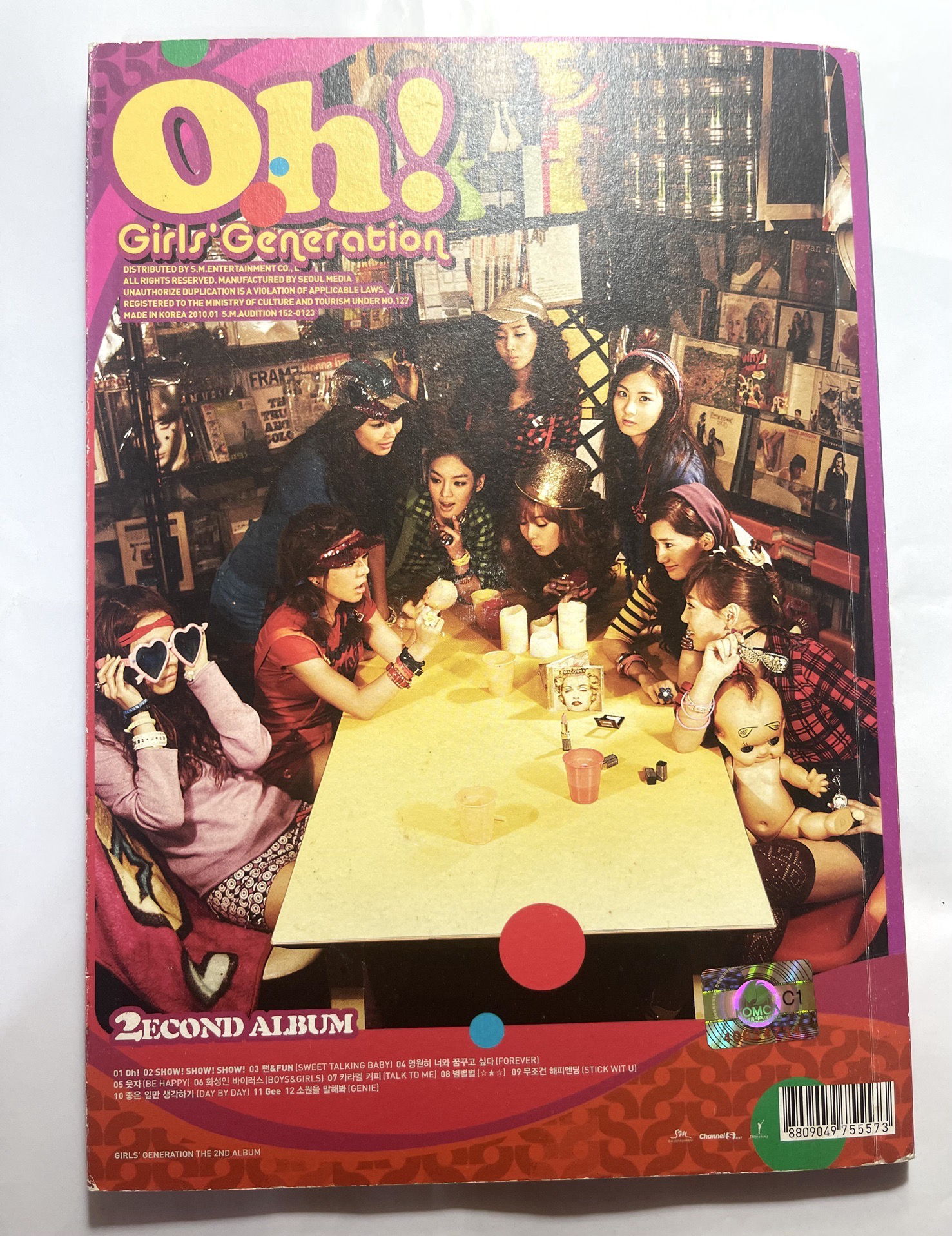 【Girls’ Generation】少女時代 Baby Baby專輯+Oh!專輯合售