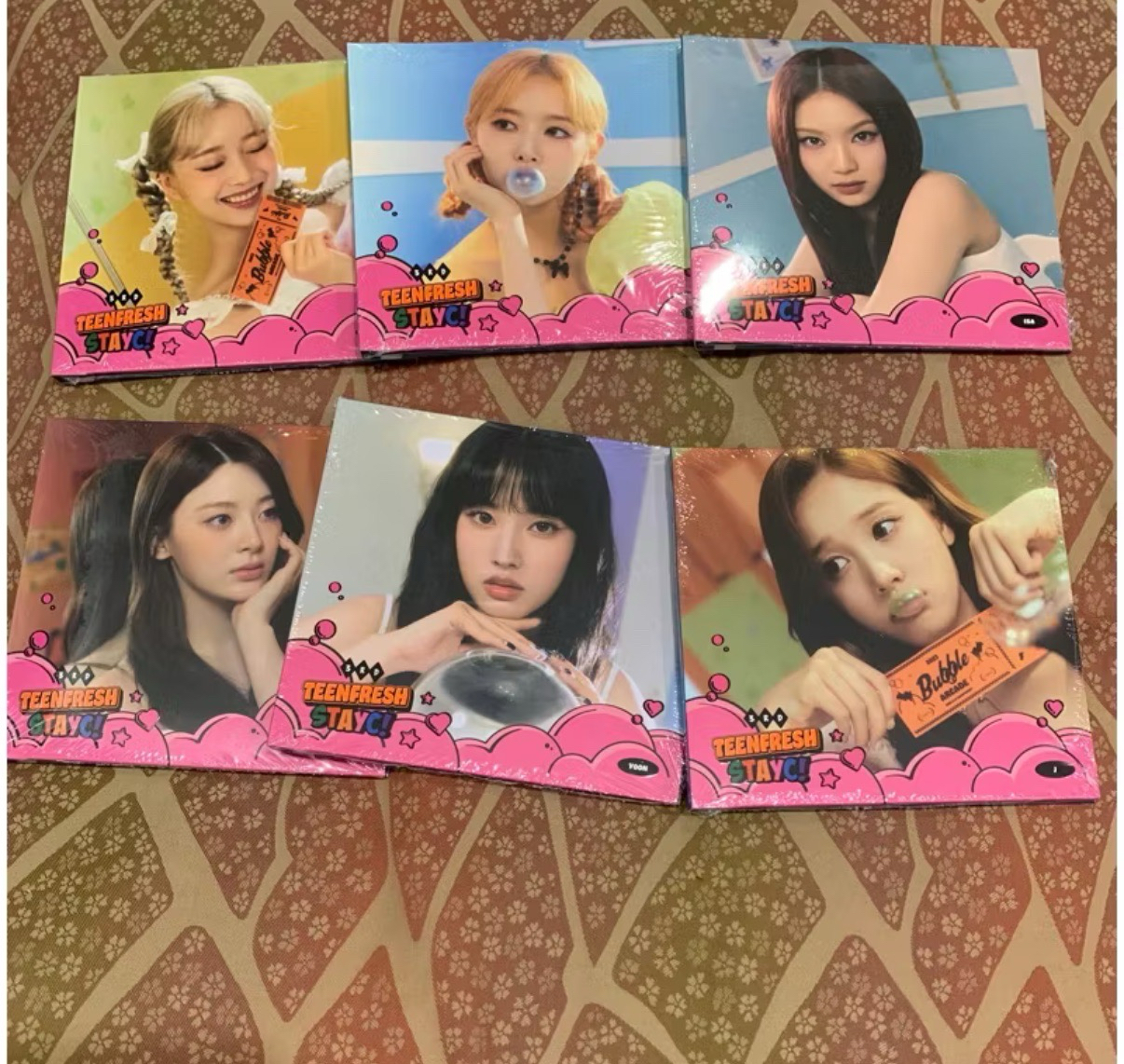 STAYC 泡泡單封未拆