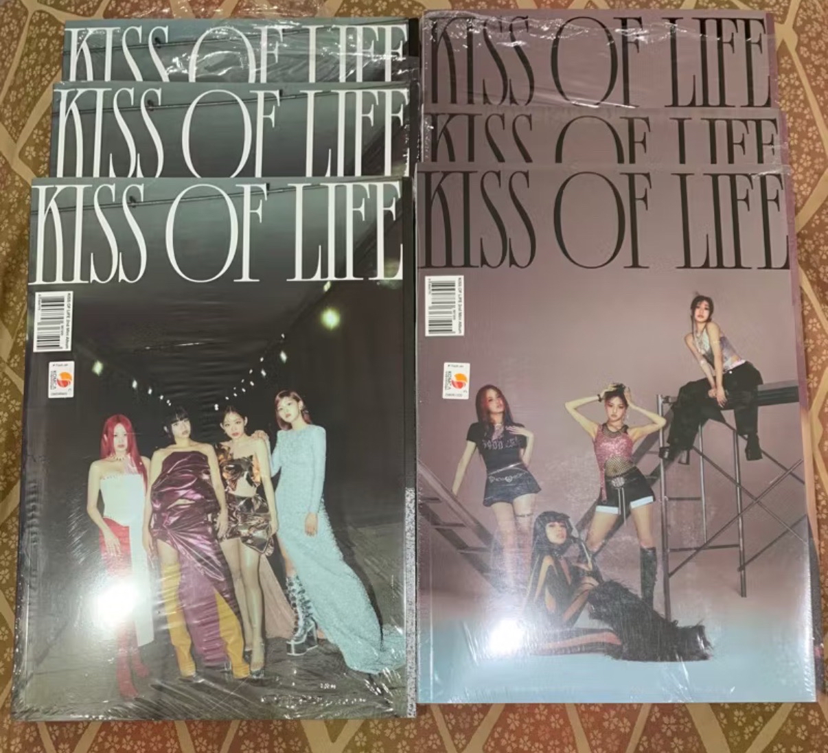 KISS OF LIFE 迷二普版未拆專