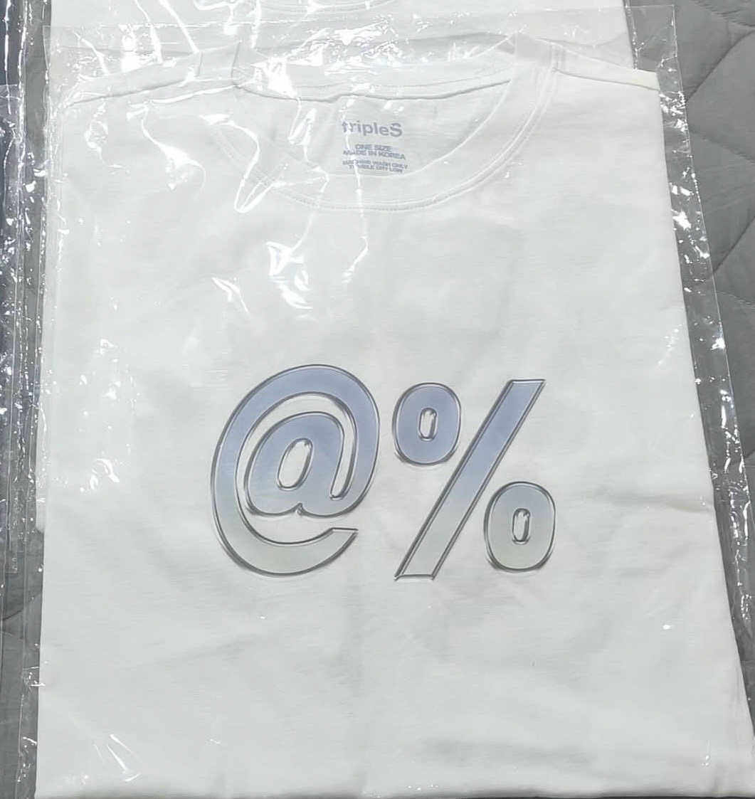 @% 首爾場 白色短T