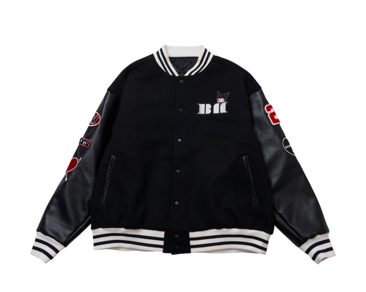 庫洛米 聯名 棒球外套 女版