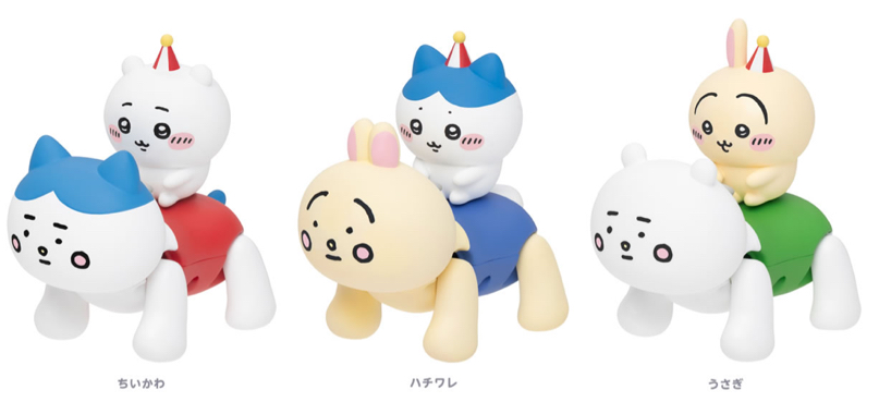 吉伊卡哇 發條騎行公仔4/2收單