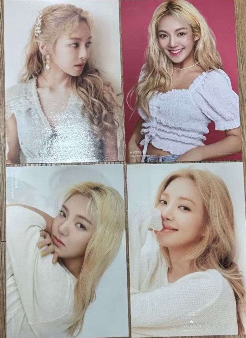 少女時代年曆 孝淵A4海報