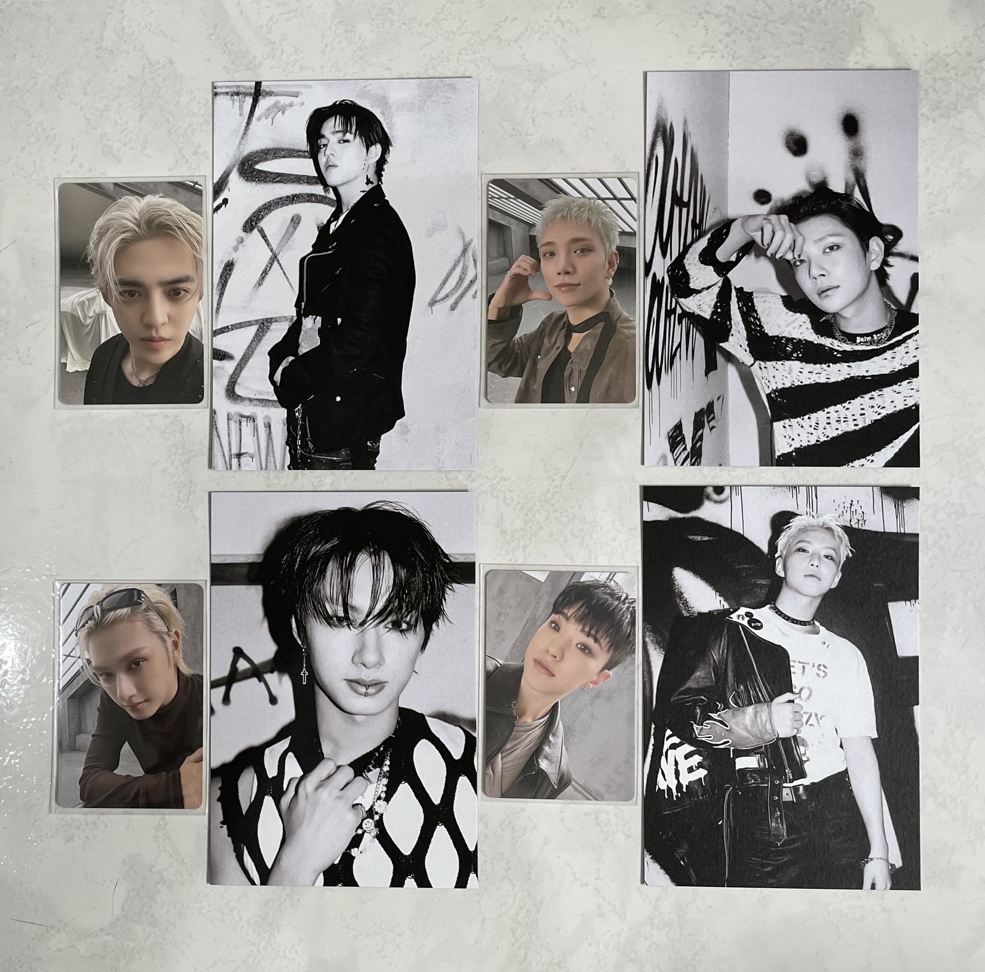 正五黑膠小卡+明信片