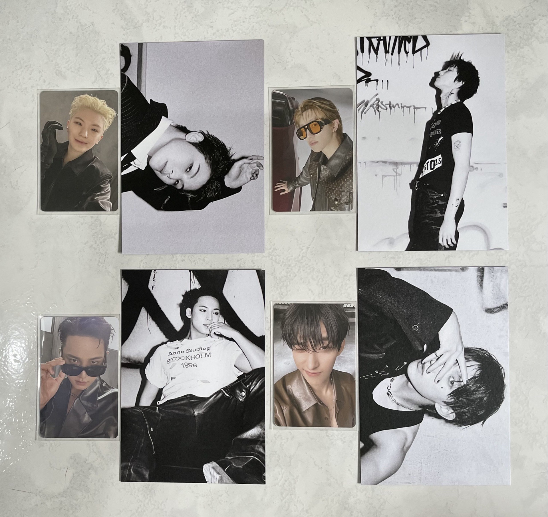 正五黑膠小卡+明信片