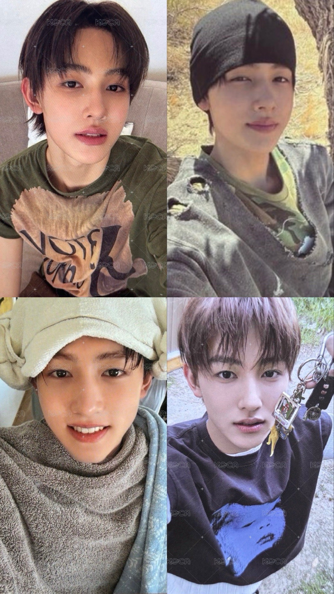 羊角寶寶玹小盤四張