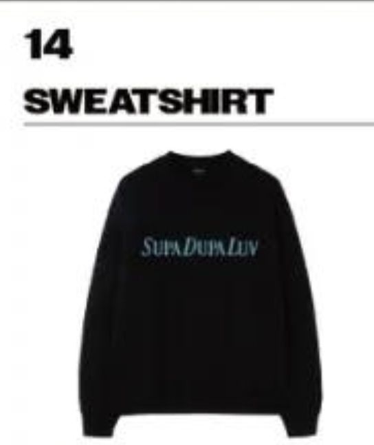 SUPA DUPA LUV SWEETSHIRT 大學T