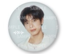 TAEHYUN 白底徽章