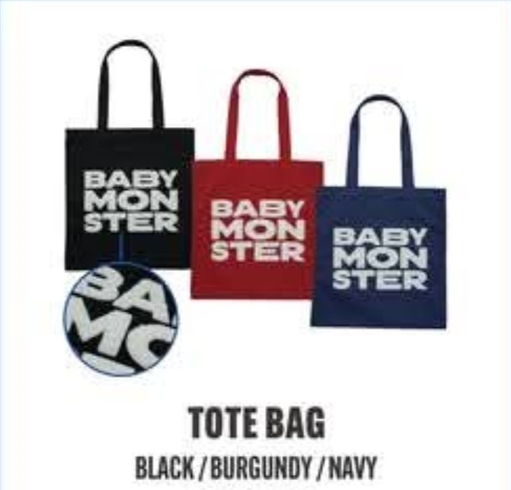 BABYMONSTER  快閃 托特包 藍