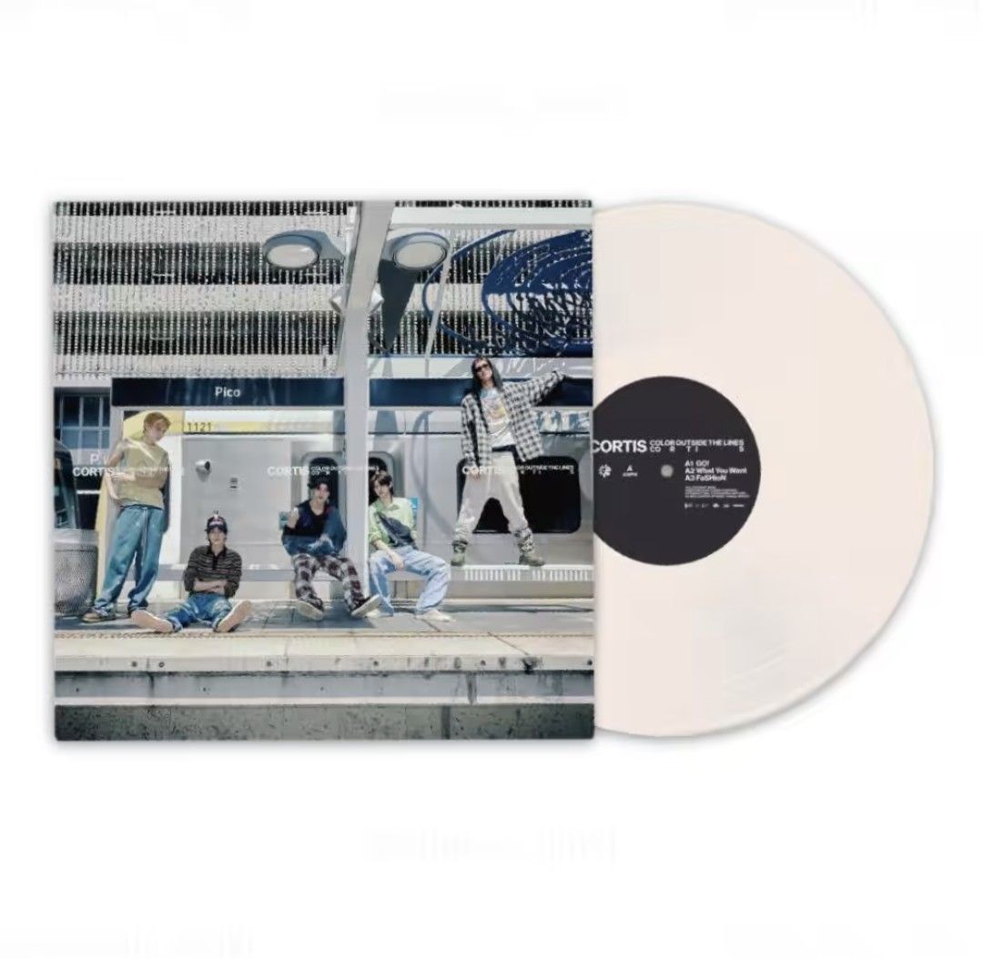 COLOR OUTSIDE THE LINES / CORTIS / 沙色彩膠